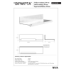 Bemeta NIVA Półka 300 mm 101102225