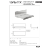 Bemeta NIVA Półka 180 mm 101102365