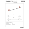 Bemeta TREND-I Wieszak na ręczniki 450 mm pomarańczowy 104104028g