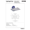 Bemeta TREND-I Mydelniczka granatowa 104108082e