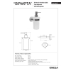 Bemeta OMEGA Dozownik mydła 230 ml 104109017