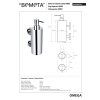 Bemeta OMEGA Dozownik mydła 550 ml 104109032