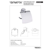 Bemeta TREND-I uchwyt na papier toaletowy z klapką 104112018