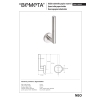 Bemeta NEO uchwyt na zapas papieru toaletowego 104112035