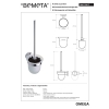 Bemeta OMEGA szczotka wc czarne włosie 104113017