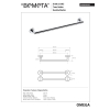 Bemeta OMEGA uchwyt 600 mm średnica 25 mm 104204342$K