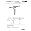 Bemeta OMEGA ściągaczka prysznicowa 104237012