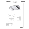Bemeta OMEGA Wieszak podwójny 104405202