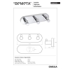 Bemeta OMEGA Wieszak potrójny 104405232