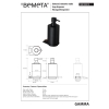 Bemeta GALLA Dozownik mydła 230 ml 108109010