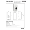 Bemeta Automatyczny dozownik do mydła w pianie 1000 ml 121209032