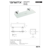 Bemeta BETA Półka szklana 300 mm 132122042