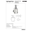 Bemeta OMEGA Dozownik mydła 200 ml 138709041