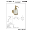 Bemeta RETRO Bronze Dozownik mydła 200 ml 144109107