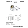Bemeta RETRO Gold/Chrom Mydelniczka 144208168