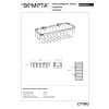 Bemeta CYTRO Półka prysznicowa niska 250 mm 146208172