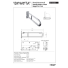 Bemeta HELP Uchwyt składany w kształcie litery U 813 mm matowy 301102082$K