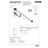 Bemeta HELP Składany uchwyt ze stali nierdzewnej cięcie 850 mm z uchwytem TP 301102782$K