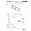 Bemeta HELP Uchwyt składany w kształcie litery U 600 mm matowy z osłoną 301607272$K