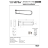 Bemeta HELP Uchwyt składany w kształcie litery U 750 mm matowy z osłoną 301607302$K