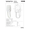 Bemeta Suszarka hotelowa 945133016