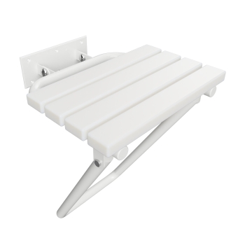 Bemeta HELP Siedzisko prysznicowe składane z nogami białe 301102184$K