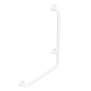 Bemeta HELP Uchwyt ścienny prawy biały z osłoną 301122043$K