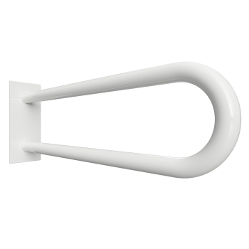 Bemeta HELP Uchwyt w kształcie litery U 850 mm biały z osłoną 301707323$K