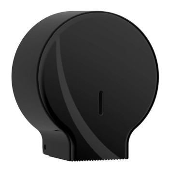 deClean Podajnik do Papieru Toaletowego Kolor Czarny  HS070B