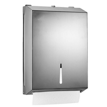 deClean Stalowy Podajnik do Ręczników Składanych HS158