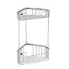 Gedy SMART podwójna półka narożna 200x325x151mm 2482