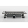 Omp Tea ESSEFLOW odpływ liniowy z rusztem 380x136x80 mm stal nierdzewna 6963.101.8
