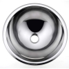 Nofer Umywalka wpuszczana w blat średnica 405 mm stal nierdzewna 13030.B