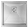 Sapho ZERO zlewozmywak ze stali nierdzewnej 44x43 cm EP339