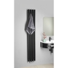Sapho PILON grzejnik łazienkowy 270x1800 mm 4 wieszaków czarny mat IZ122