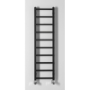 Sapho METRO LIGHT grzejnik łazienkowy 300x1140mm czarny mat IR444