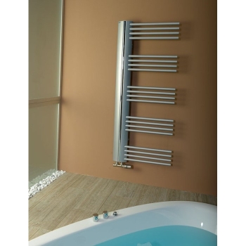 Sapho ELIT P grzejnik prawy 575x1070mm 530W srebrny E-611P