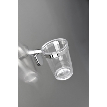 Metaform ZERO kubek na szczoteczki chrom/ABS ZE004