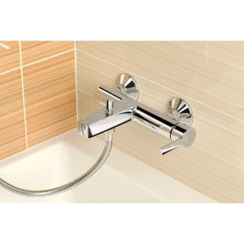 Sapho ESPADA bateria wannowa ścienna chrom ES10