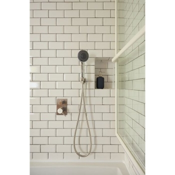 Sapho MINIMAL bateria prysznicowa podtynkowa 2 wyjścia stal nierdzewna MI042