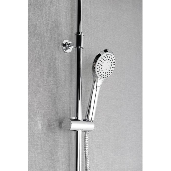 Sapho RHAPSODY zestaw prysznicowy z baterią dźwigniową chrom R139