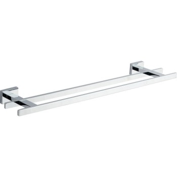Wieszak na ręczniki 60cm podwójny  Apollo chrom Aqualine