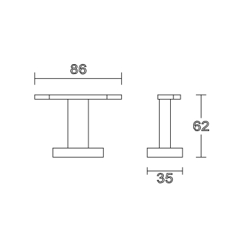 Haczyk podwójny Apollo chrom Aqualine