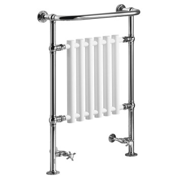 Sapho CORK grzejnik łazienkowy 675x960 mm chrom/biały RE104