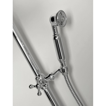 Sapho ANTEA zestaw prysznicowy z podłączeniem do baterii chrom SET031