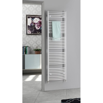 Aqualine ORBIT grzejnik łazienkowy 600x1868 mm 1033 W biały ILO86E