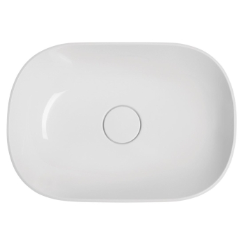 Sapho ERIDAN umywalka kompozytowa 50x35cm biała ER500