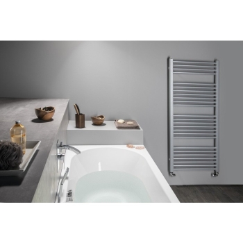 Aqualine DIRECT grzejnik łazienkowy płaski 1322/600 714 W srebro strukturalne ILS36E